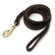 Leather Dog Leash 6 ft Leather Dog Training Leash Pet Braided Dog Leash for Large Medium Leads Rope Dogs Walking&Training