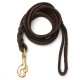 Leather Dog Leash 6 ft Leather Dog Training Leash Pet Braided Dog Leash for Large Medium Leads Rope Dogs Walking&Training