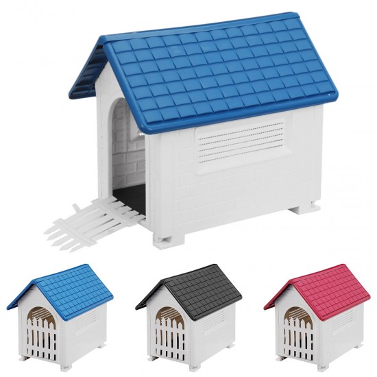 Foldable Plastic Pets Dogs Houses Cages Small Outdoors Waterproof Warm Removable Washable With Kennels