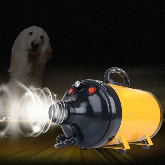 PD-9001 2200W Dog Hair Dryer Electric Blower Warm Wind Cat Paws Grooming Electric Machine with 3 Nozzles Adjustable Steppless From XIAOMI YOUPIN Pet Supplies