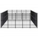 Outdoor Dog Kennel Steel 446.4 ft²