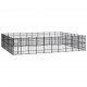 Outdoor Dog Kennel Steel 793.6 ft²