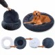 Pet Bed Comfortable Donut Cuddler Round Dog Kennel Ultra Soft Washable Dog and Cat Cushion Bed Winter Warm Sofa