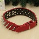 S Spiked Studded Leather Pet Bulldog Dog Mastiff Heavy Collar