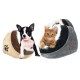 Warm Igloo Sleeping Pet Bed House Cushion Nest For Dog Puppy Cat K itten