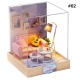 Corner of Happiness DIY Cabin Happiness One Pavilion Series Doll House With Dust Cover