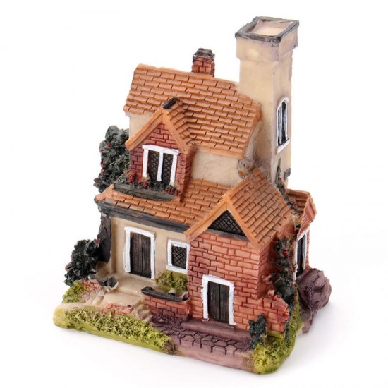 Dollhouse Miniature Kit Garden Dollhouse Micro Landscape DIY Mini Castle Model Toy Home Decoration Gift