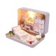 DIY Doll House Romantic Theater Kid Girl Gift S932