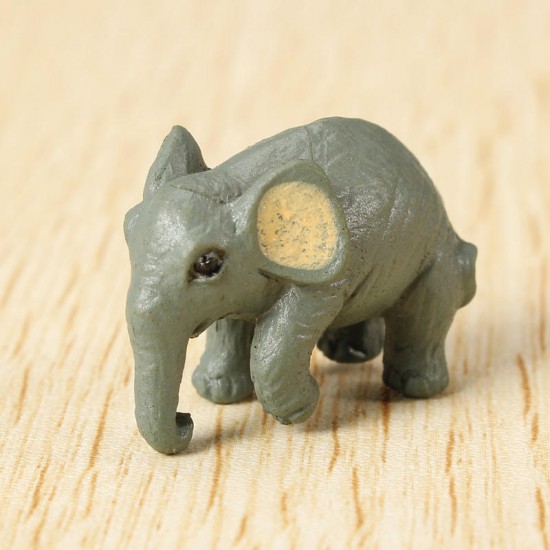 Tiny Q 2.8CM Elephant Mini Ornament Furnishing Articles　