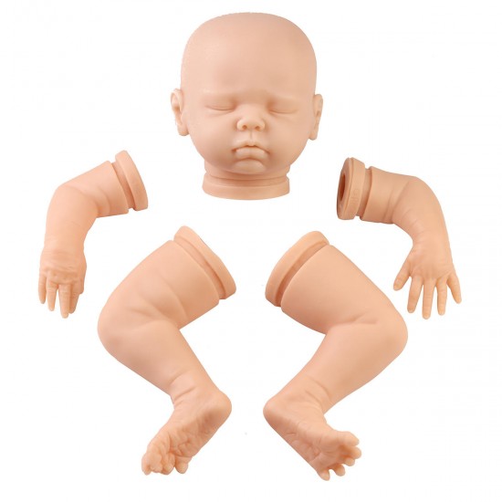 18inch Reborn Dolls Kit Doll Accessories Hands Feet Head Parts