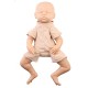 18inch Reborn Dolls Kit Doll Accessories Hands Feet Head Parts