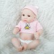 28CM Silicone Realistic Sleeping Reborns Lifelike Newborn Baby Doll Toy with Moveable Head Arms And Legs