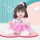 53CM Cute Soft Silicone Vinyl Lifelike Realistic Head Moveable Multi-function Reborns Baby Doll Toy