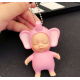 Cartoon Sleeping Cute Doll Keychain Kids Toys