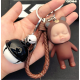 Cartoon Sleeping Cute Doll Keychain Kids Toys