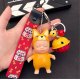 Cartoon Sleeping Cute Doll Keychain Kids Toys