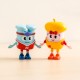 HO086 65*35*67mm Teacher Doll Cute Cartoon Action Figure Gift Display