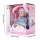 Simulation Baby 3D Creative Cute Doll Play House Toy Doll Vinyl Doll Gift