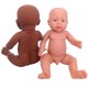 Unpainted Blank Doll Mold Full Silicone Vinyl Reborn Doll Lifelike Take Care Training Figure Baby Doll Toys