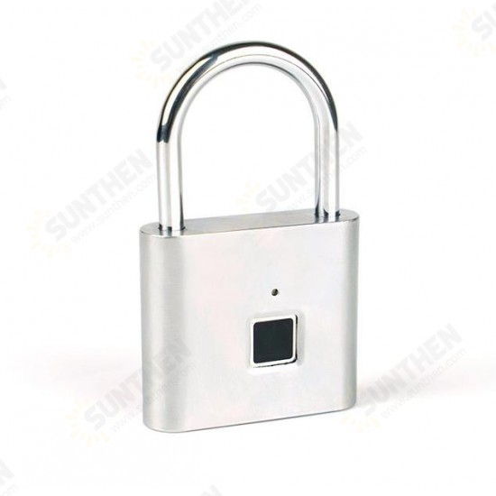 Fingerprint Lock Security Keyless Smart Padlock USB Rechargeable Digital Quick Unlock Door Lock