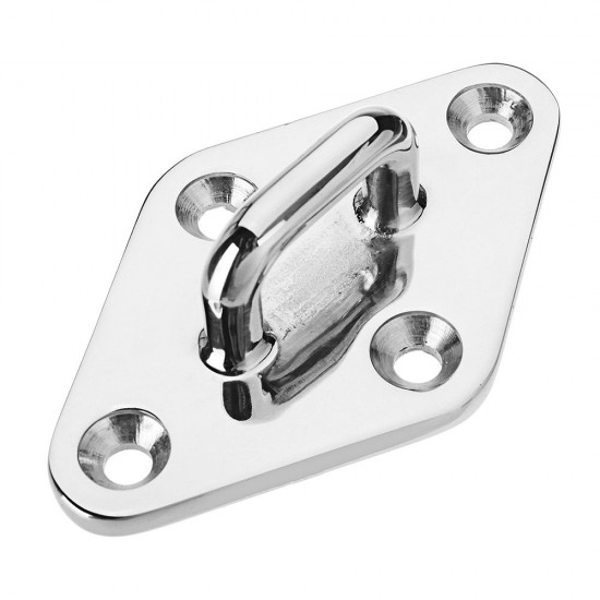 Marine Diamond shaped Fitting Cruise Hardware 316 Stainless Steel Sun Shade Sail Hardware