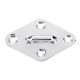 Marine Diamond shaped Fitting Cruise Hardware 316 Stainless Steel Sun Shade Sail Hardware