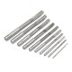 10pcs 3-12mm HSS Machine Reamer Set H7 Straight Shank Milling Chucking Reamer