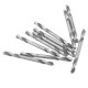 10pcs 3.2/3.5/4.0/4.2/4.5/5.0/5.2mm HSS Straight Shank Double Head Twist Drill Bit