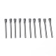 10pcs Double-striped Tungsten Steel Solid Carbide Burrs Rotary File Tools Drill Bits Kit