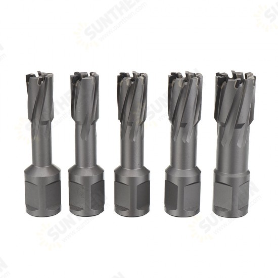 12-35mm HSS Hollow Core Drill Bit Carbide TCT Annular Cutter Hole Saw Cutter Magnetic For Stainless Steel Metal Alloy Copper