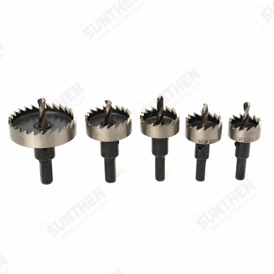 12pcs 15-50mm HSS Hole Saw Cutter HSS Drill Bits Set