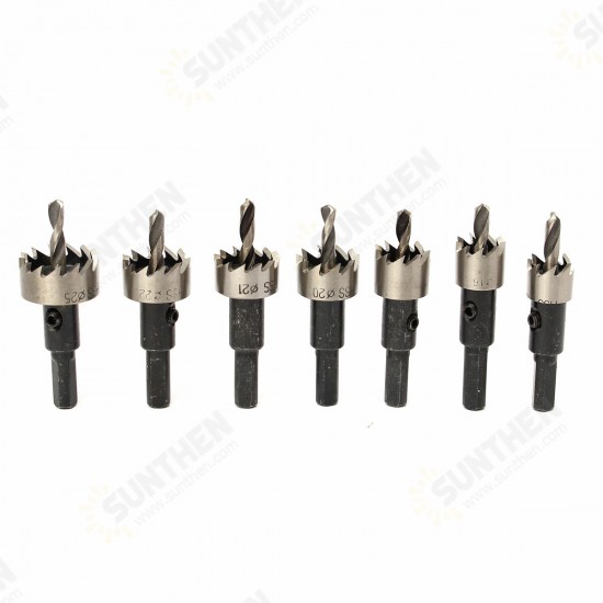 12pcs 15-50mm HSS Hole Saw Cutter HSS Drill Bits Set