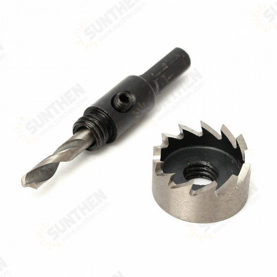 12pcs 15-50mm HSS Hole Saw Cutter HSS Drill Bits Set