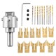 13/16/24Pcs Wooden Bead Maker Beads Drill Bit Milling Cutter Set Woodworking Tool Kit