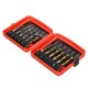 13pcs M3-M10 Metric Screw Thread Tap Drill Bits Set Hex Shank Drill Bit Screw Compound Tap Hand Tools with Joint Rod