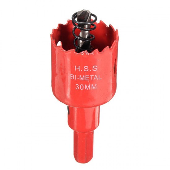 16-35mm HSS Drill Bit Hole Saw Cutter 16/20/25/30/35mm For Wood Working Metal Steel