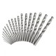 19pcs 1.5mm to 10mm HSS Twist Drill Bit Set