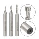 1Pc 2-12mm 2 Flute End Mill Cutter HSS Straight Shank Milling Cutter CNC Tools