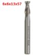 2 Flute HSS End Mill Cutter Dril Bit Engraving Bit CNC Straight Shank Router Bit