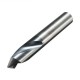 2 Flutes 90 Degree 10mm Carbide Chamfer Mill 62mm Length End Milling Cutter Bit