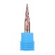 2 Flutes R0.25/ R0.5/ R0.75/ R1.0 *20.5*D4*50 Ball Nose End Mill HRC50 Taper Milling Cutter