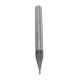 2 Flutes Radius 0.5mm Tungsten Steel Coated Ball Nose End Mill Cutter