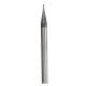 2 Flutes Radius 0.5mm Tungsten Steel Coated Ball Nose End Mill Cutter