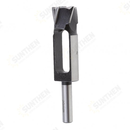 20-30mm Woodworking Drill Bit Tapered Snug Plug Cutter 13mm Shank Carbon Steel Hole Saw Cutter