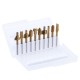 20Pcs HSS Titanium Plating Trimming Blade and Rotary File Tool Set For Wood Carving