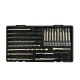 21Pcs HSS Screwdriver Twist Drill Bits Tool Set With Storage Box Multi-Functional Drill Bit Box Hardware Tools Power Tools Set