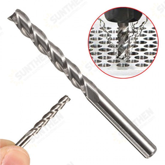 22x3.175mm 3 Flute End Mill Cutter Milling Cutter for Acrylic Wood