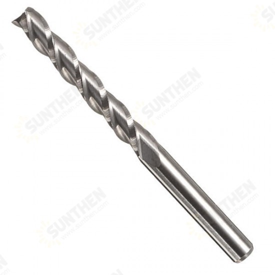 22x3.175mm 3 Flute End Mill Cutter Milling Cutter for Acrylic Wood