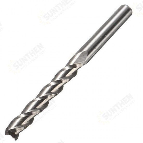 22x3.175mm 3 Flute End Mill Cutter Milling Cutter for Acrylic Wood