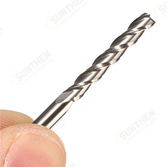 22x3.175mm 3 Flute End Mill Cutter Milling Cutter for Acrylic Wood